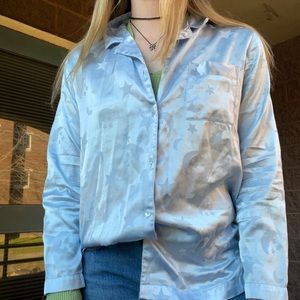 CHICO delicates, small button down sleep shirt